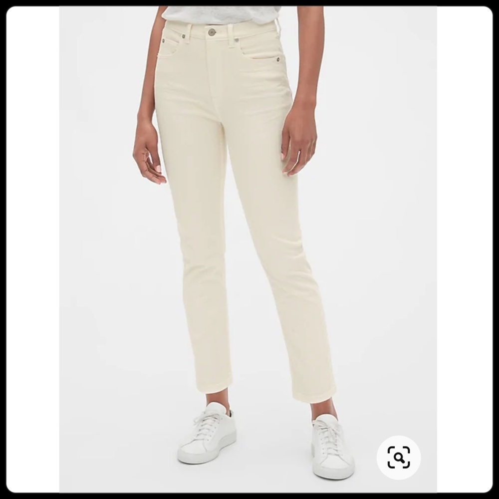 Gap High Rise Cigarette Jeans Size 2 26